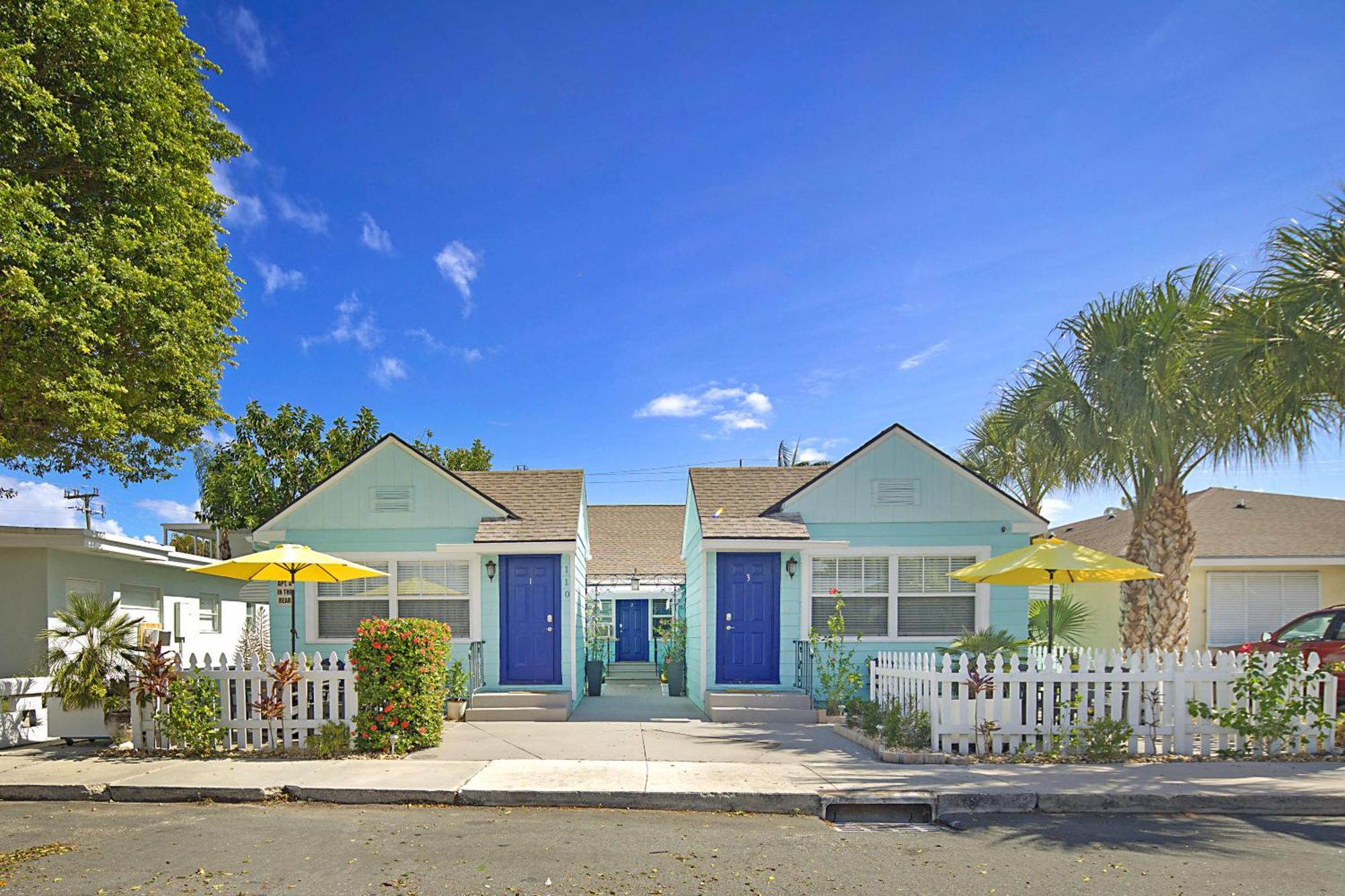 Steps To Beach & Downtown! Cozy Beach Bungalow #1 Lake Worth Beach Exterior photo